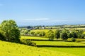 Countryside Wales. Fields and meadows Royalty Free Stock Photo