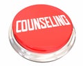 Counseling Button Therapy Help Get Better Through Psychiatry 3d Illustration