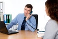 Counseling interview Royalty Free Stock Photo