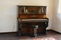 Count Dracula Castle Room - Piano Royalty Free Stock Photo