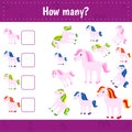 Count how many unicorns