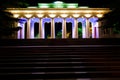 Count pier in Sevastopol at night Royalty Free Stock Photo