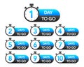 Countdown days to go event. Banner sale. Time countdown. There are nine, eight, seven, six, five, four, three, two, and