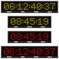 Countdown timer Royalty Free Stock Photo