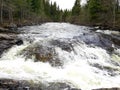 The counter current sees the river wider