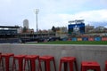 counter like seating at Worcester, Ma POLAR PARK ballfield for Woosox minor league team