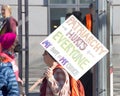 Counter Protestors at the annual March for Life in San Francisco, CA