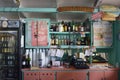 Counter at the Soggy Dollar Bar, White Bay, Jost Van Dyke, BVI