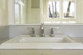 Counter top and sink in Upscale Master Bathroom Royalty Free Stock Photo