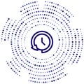 counterclockwise vector icon. counterclockwise editable stroke. counterclockwise linear symbol for use on web and mobile apps,