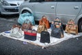 Counterfeit fake bags market in Naples