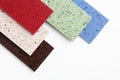 Countertop samples Royalty Free Stock Photo