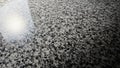 Countertop surface featuring a speckled pattern with black gray and white Royalty Free Stock Photo