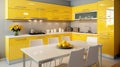 countertops design lemon yellow