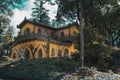 Countess of Edla Mansion on the Pena Palace terrains, Sintra, Portugal