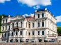 The Countess`s Mansion Karlova. Memorial Library of Prince Golitsyn. City Library named after Mayakovsky. Building on the Fontank