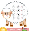 Counting Game for Children. Count the numbers in the picture