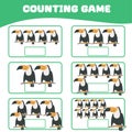 Mathematic counting worksheet for children