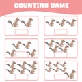 Mathematic counting worksheet for children