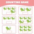 Mathematic counting worksheet for children