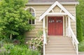 Country chapel doorway Royalty Free Stock Photo