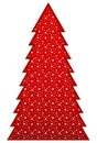 Country Christmas Tree Royalty Free Stock Photo