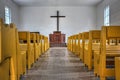 Country church interior