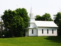 Country Church Summertime Royalty Free Stock Photo
