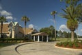 Country club entrance. Royalty Free Stock Photo