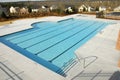 Country Clup Swimming Pool Royalty Free Stock Photo