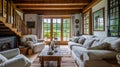 Country Cottage Interior Concept Royalty Free Stock Photo