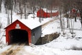 Country Covered Bridge Royalty Free Stock Photo