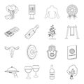 Country, crop, maintenance and other web icon in outline style.Medicine, game, building icons in set collection.