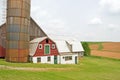 Country dairy farm abandoned Royalty Free Stock Photo