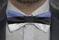 Country Estonia Flag on bowtie business man suit