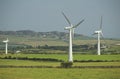 Country farm windfarm Royalty Free Stock Photo