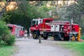 Country Fire Authority fire fighters in Melbourne, Australia