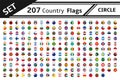 207 country flag circle