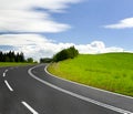 Country Highway Royalty Free Stock Photo