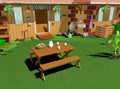 Country Home Garden-Lunch-3D