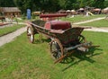 Country horse-drawn carriage.