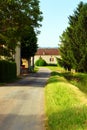 Country house, rural south of France Royalty Free Stock Photo