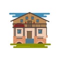 Country house vector