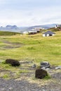 country houses in Vik I Myrdal village in Iceland