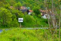 Country houses in the Village of Capalna Romania Royalty Free Stock Photo