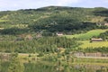 Country houses in village in Norway