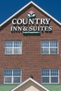 Country Inn and Suites Exterior Sign and Logo