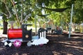 Country kids park playground for children Rosewood, Australia Royalty Free Stock Photo