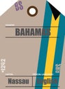 Label for country Bahamas