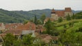 Country landscape of Copsa Mare